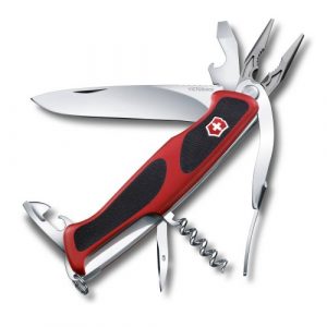 NOŽ VICTORINOX RangerGrip 74, 0.9723.C Red/Black